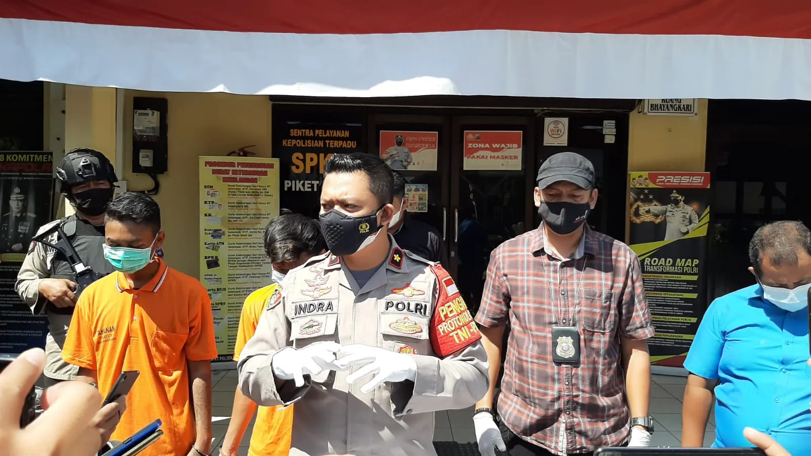 Dor! Polisi di Banjarmasin Tembak Kaki Pelaku curanmor