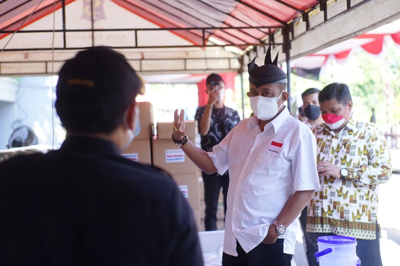 Wakil Wali Kota Surabaya Armuji Apresiasi Kepedulian dan Semangat Gotong Royong Warga Surabaya Hadapi Pandemi