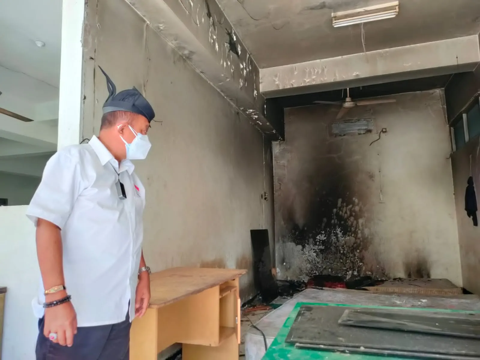 Wisma Karanggayam Surabaya Rusak Dijarah, Kaus Legenda Persebaya Eri Irianto pun turut Dirusak