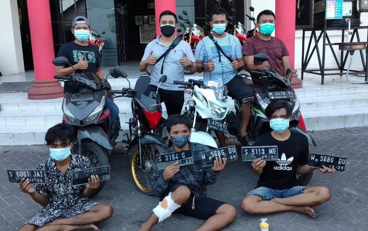 Mungkin Ada yang Milik Anda, Ini 24 Barang Bukti dan 6 Lokasi Curanmor Belia yang Diungkap Polisi