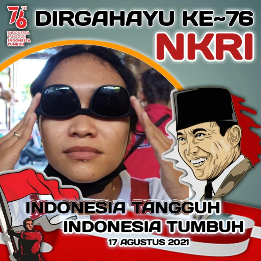 Cukup Satu Link Twibbon Ini, Dapatkan Ratusan Bingkai HUT RI ke-76 yang Bisa Kamu Pilih