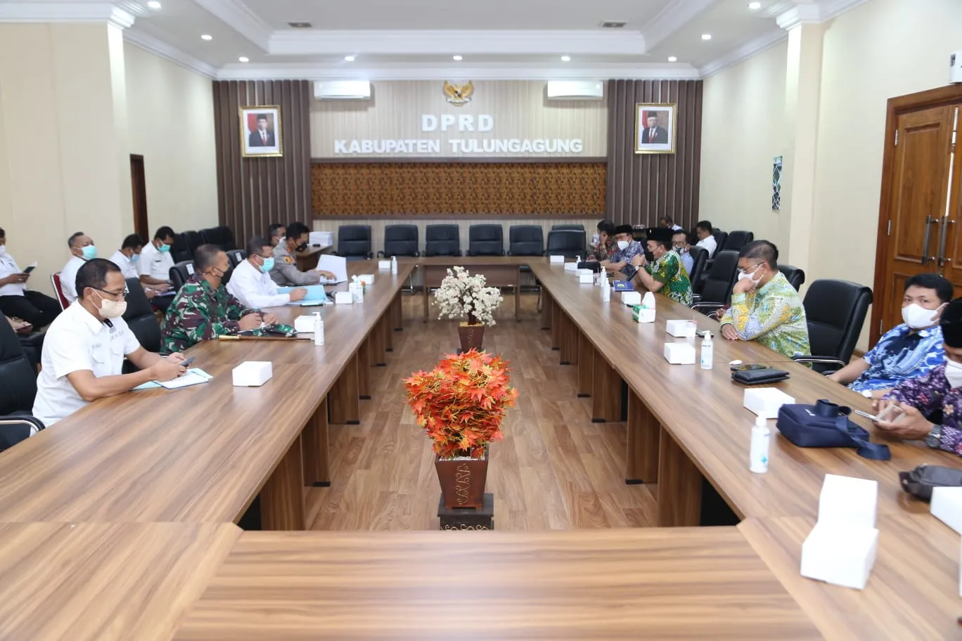 Bahas Penanganan Covid-19 di Tulungagung? Rakor DPRD dan Satgas: Jangan Sampai seperti Jember