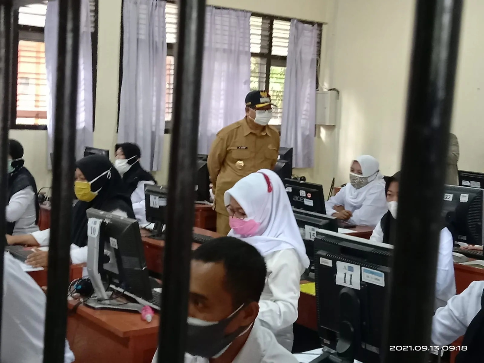 Bupati Tulungagung dan Tiga Pilar Pantau Ujian P3K