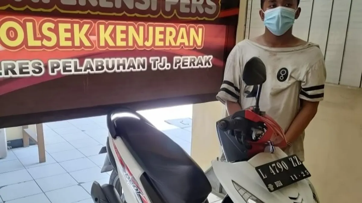 Bunyi Gaduh Kunci Kontak Dirusak Antarkan Residivis Curanmor Muda Ini kembali ke Penjara