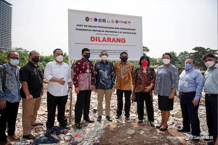 Satgas Hak Tagih Negara Sita Aset Eks BLBI di Karet Tengsin dan Pondok Indah Jakarta