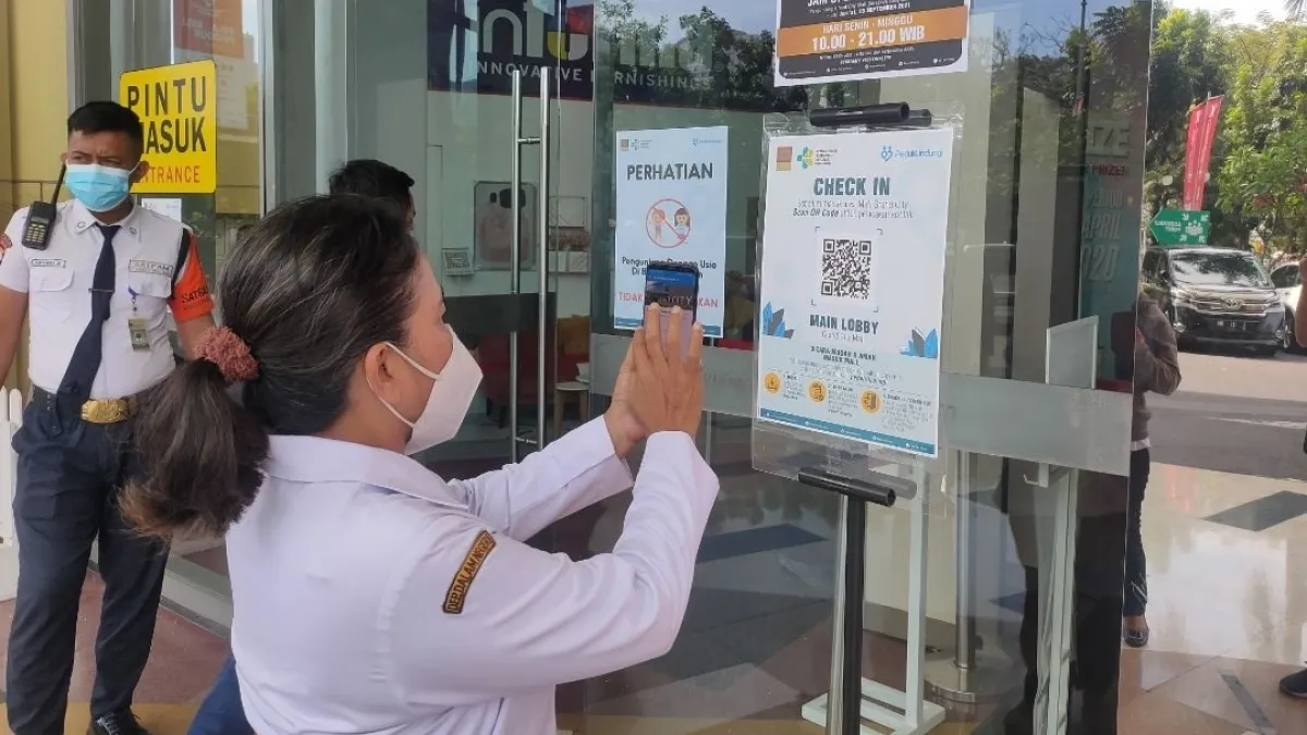 RHU dan Tempat Wisata Boleh Beroperasi dengan Syarat Ada Fasilitas QR Code Peduli Lindungi