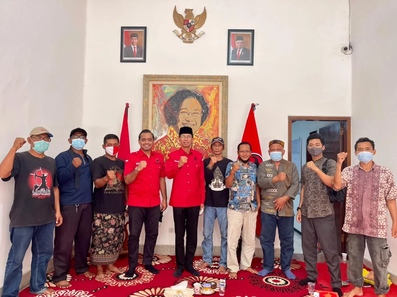Terima Paguyuban Sawunggaling, PDIP Surabaya Tegaskan Komitmen Jaga Budaya Lokal
