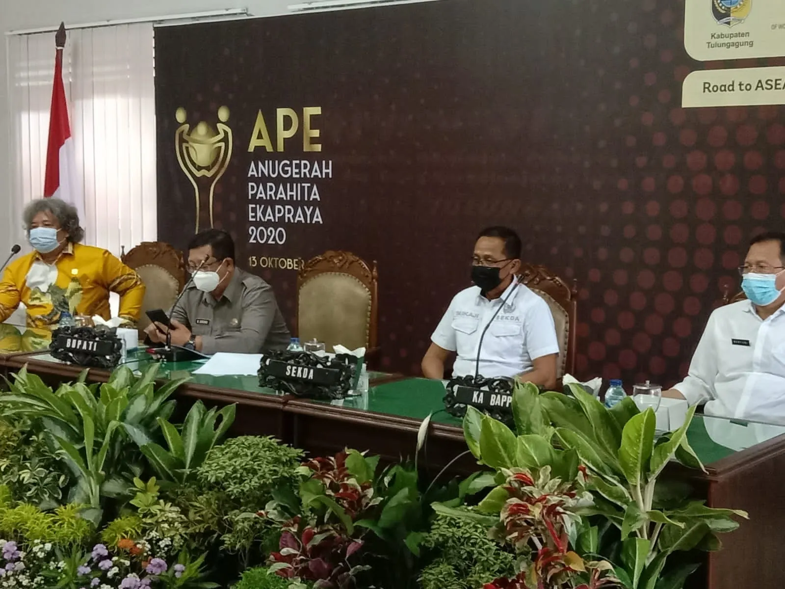 Tulungagung Sabet APE Tingkat Utama 2 Tahun Berturut-turut