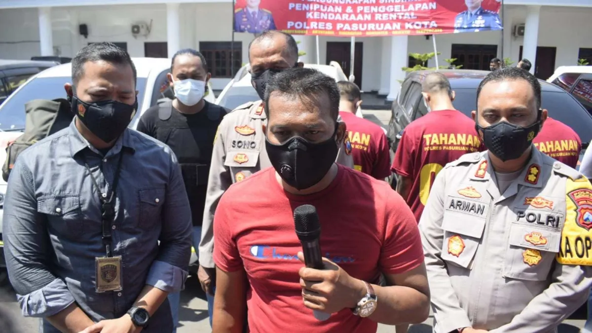 Raup Ratusan Juta Rupiah, Sindikat Penipuan dan Pengelapan Mobil Rental Diringkus Polisi