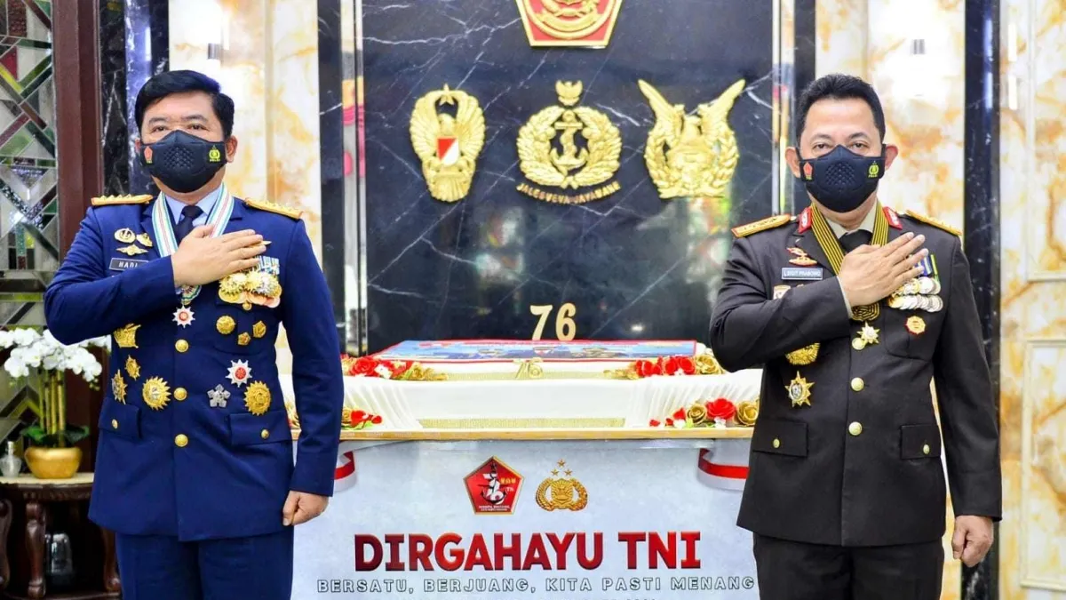Kapolri Listyo Sigit Prabowo Ucapkan Selamat HUT TNI ke-76: Bersatu, Berjuang, Kita pasti Menang!