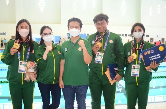 PON XX Papua: Mantap! Tim Selam Jatim Sumbang Tiga Medali Emas dan Pecahkan Dua Rekor Nasional