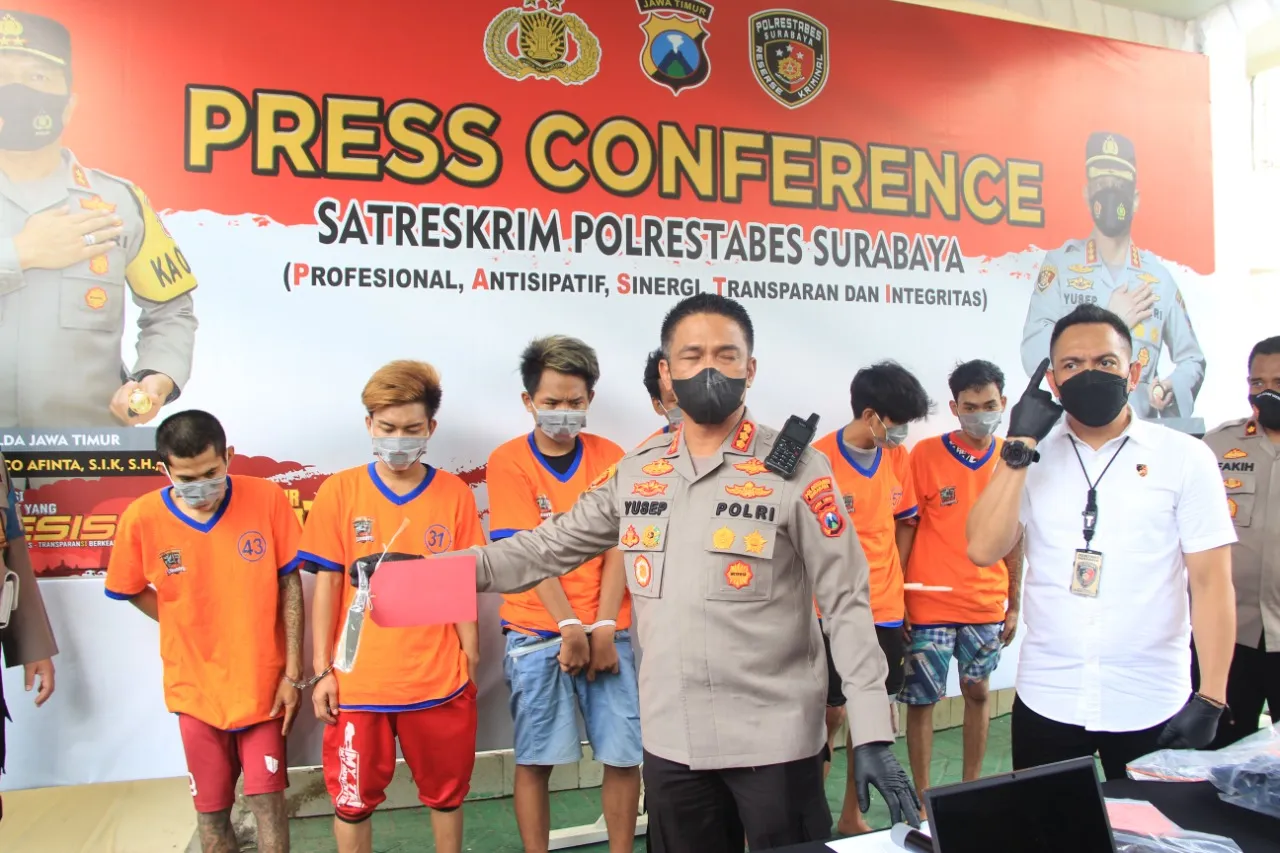 Satu dari Tiga Pelaku Jambret Sadis di Kupang Jaya yang Diringkus masih di Bawah Umur