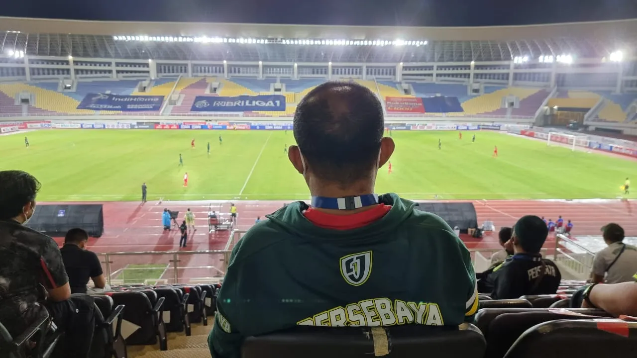 Menonton Langsung Persebaya Vs Persija di Manahan Solo, Wawali Armuji: Alhamdulillah Menang
