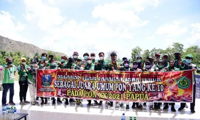 Mantap! Tim Panahan Jatim Juara Umum PON untuk yang ke-10 Kalinya