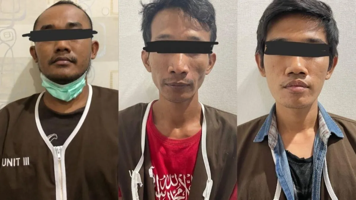 Berawal dari Transaksi Sabu di Hotel Jalan Kedungsari, Buntutnya 3 Pria Diringkus Polisi