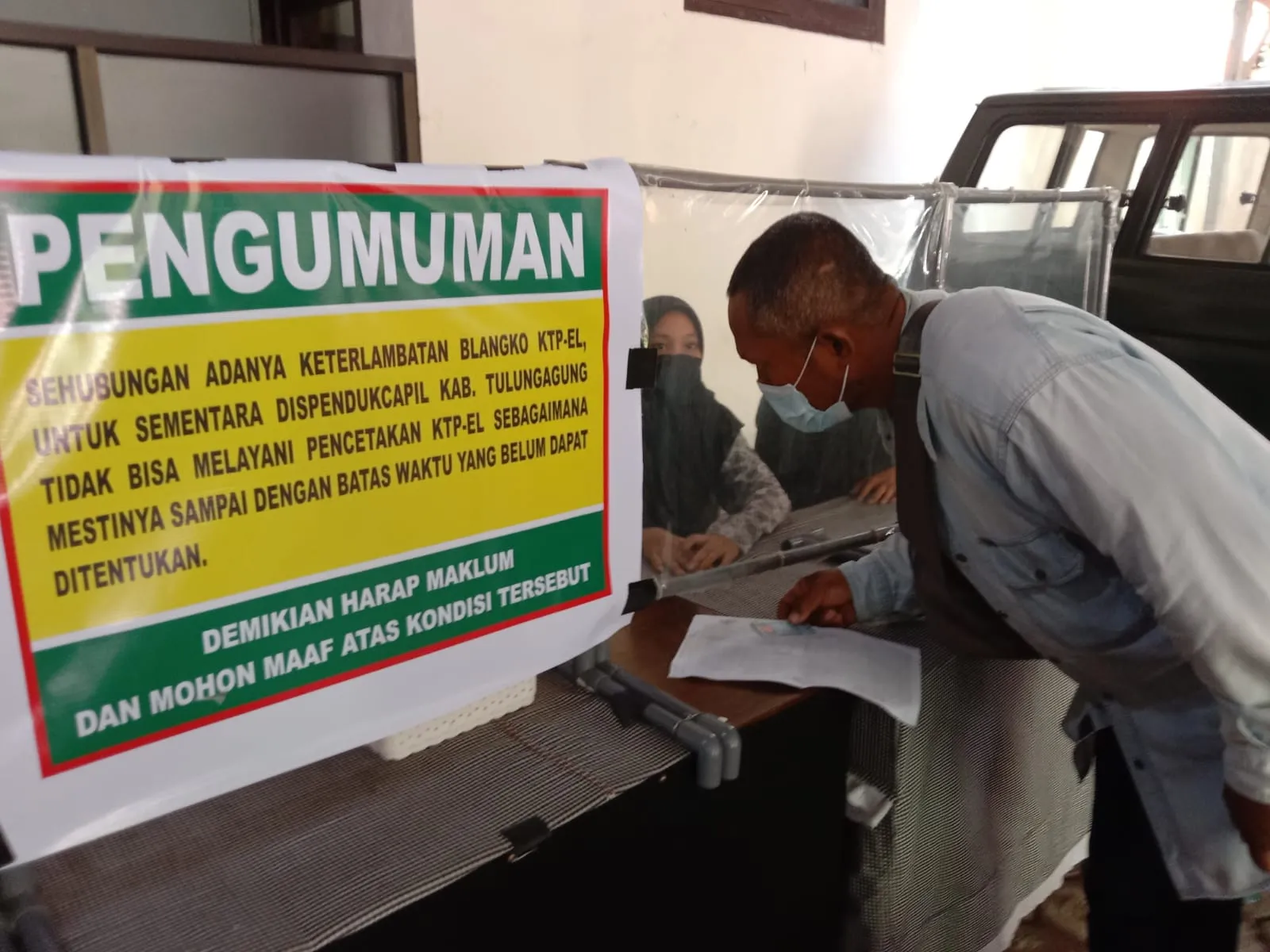 Blangko E-KTP Habis, Dispendukcapil Tulungagung Setop Cetak E-KTP