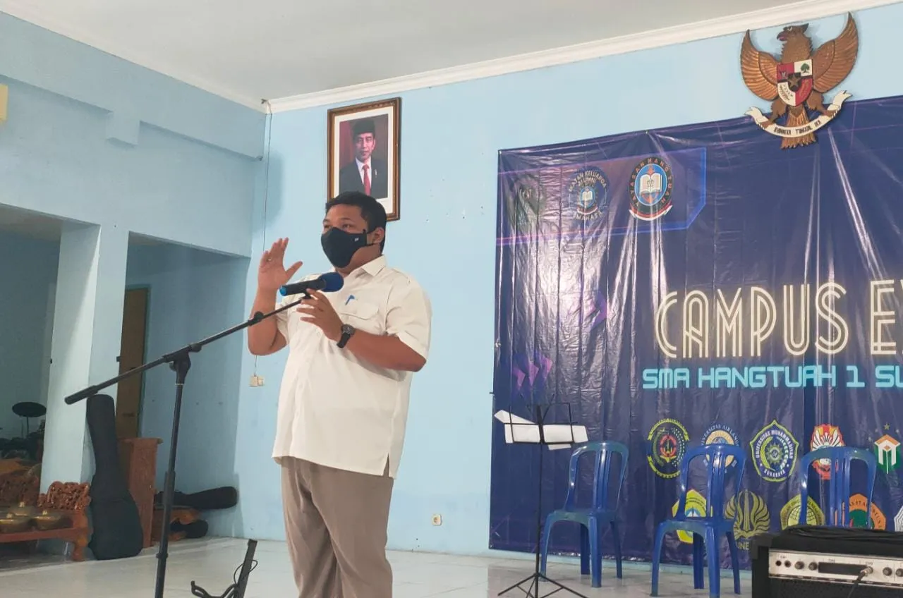 Di Campus Expo IKA - SMAHASA, Achmad Hidayat Sebut Pendidikan ialah Jalan Keluar Putus Kemiskinan