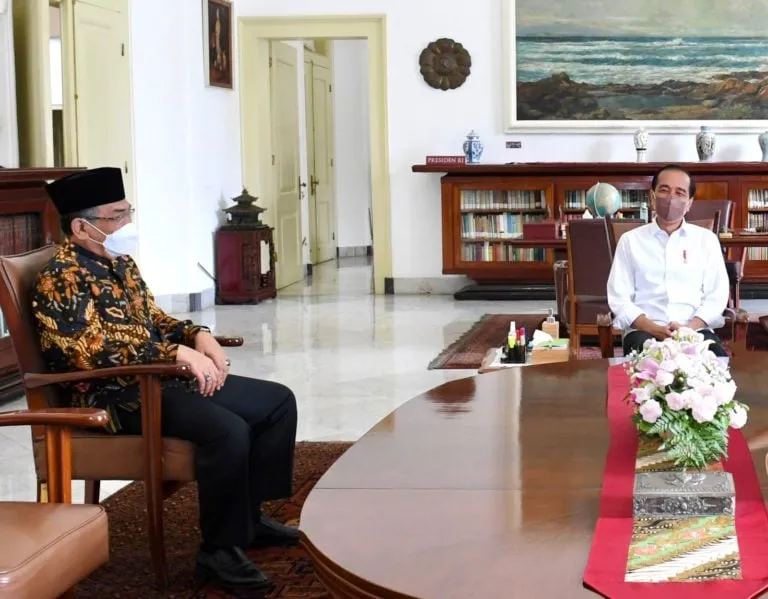 Presiden Jokowi dan Ketua Umum PBNU Bahas Agenda Nasional