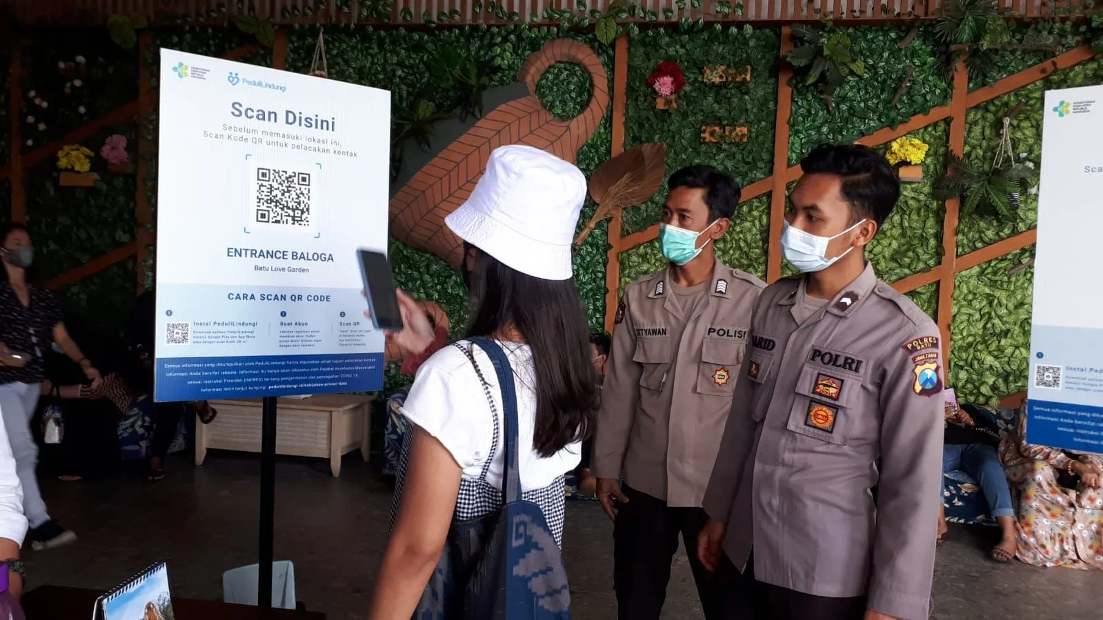 Libur Nataru, Polres Batu Lakukan Swab Antigen Acak di Lokasi Wisata