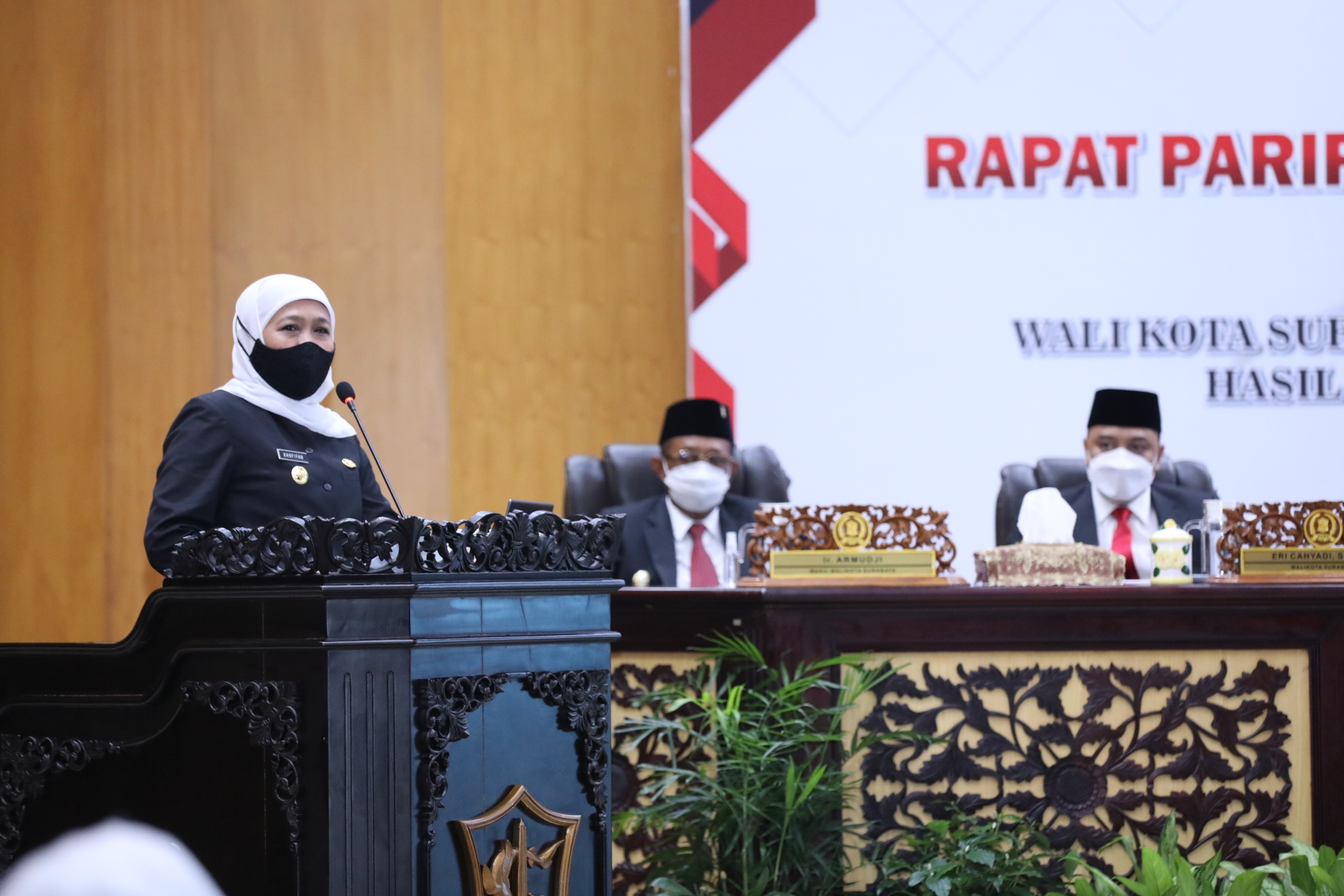 Gubernur Jawa Timur Khofifah Indar Parawansa 