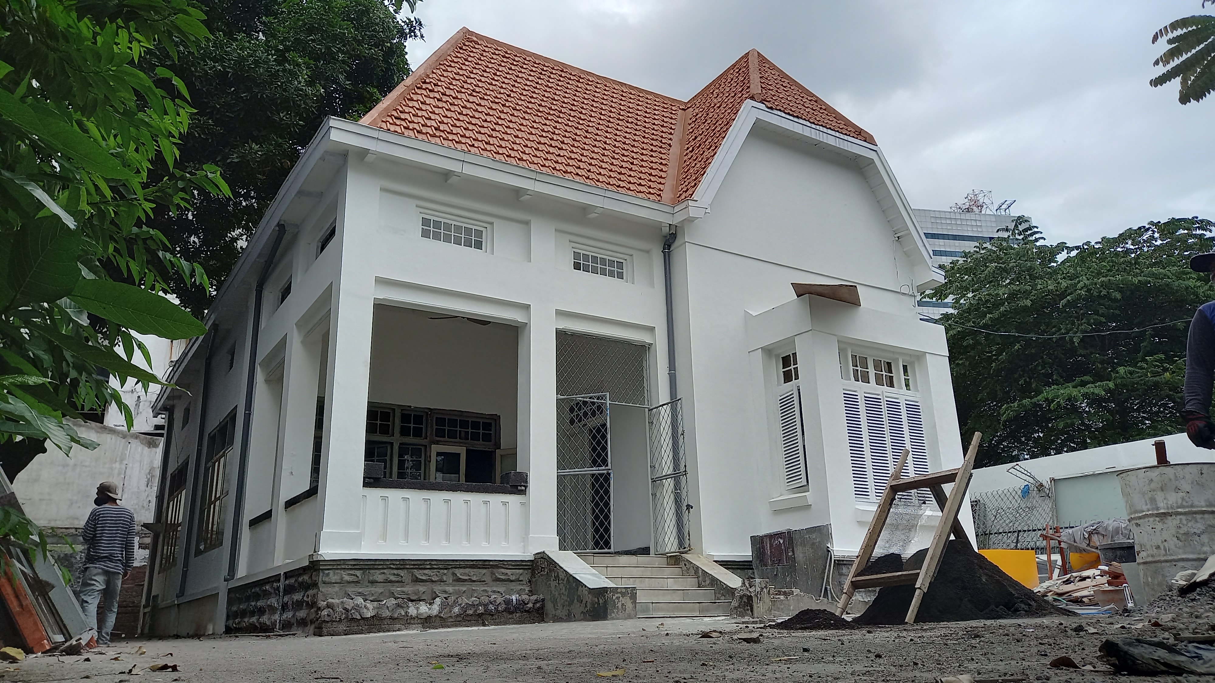 Rumah nomor 19 ri Jalan Yos Sudarso yang bakal disulap menjadi Museum Legenda Surabaya