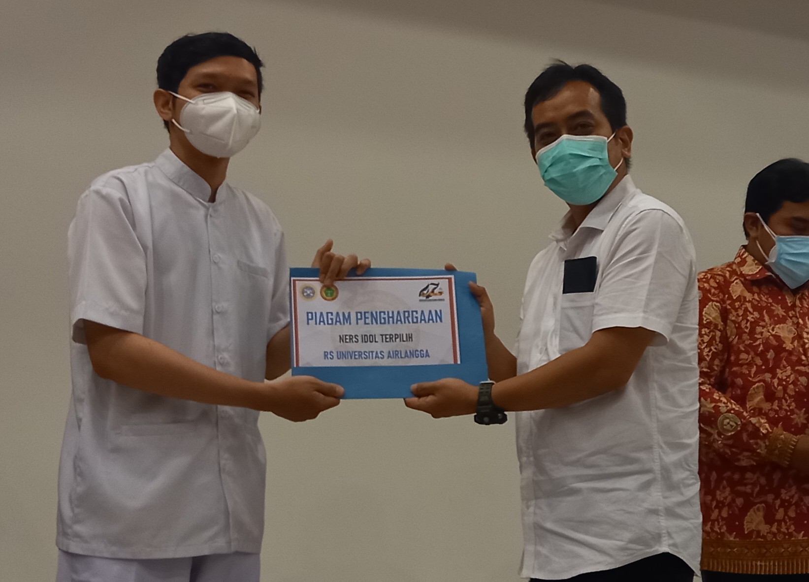 Arman Rosyadio Firmansyah, perawat RS Unair yang menjadi salah satu nominasi Ners Idol.