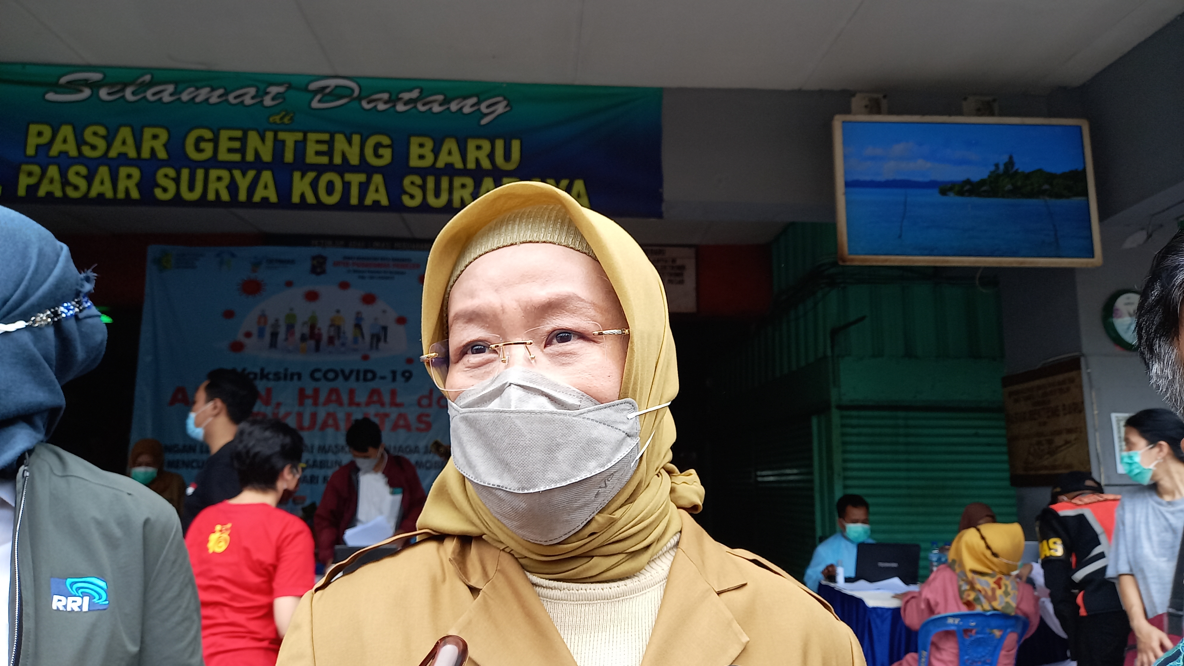 Kepala Dinas Kesehatan Kota Surabaya Febria Rachmanita 