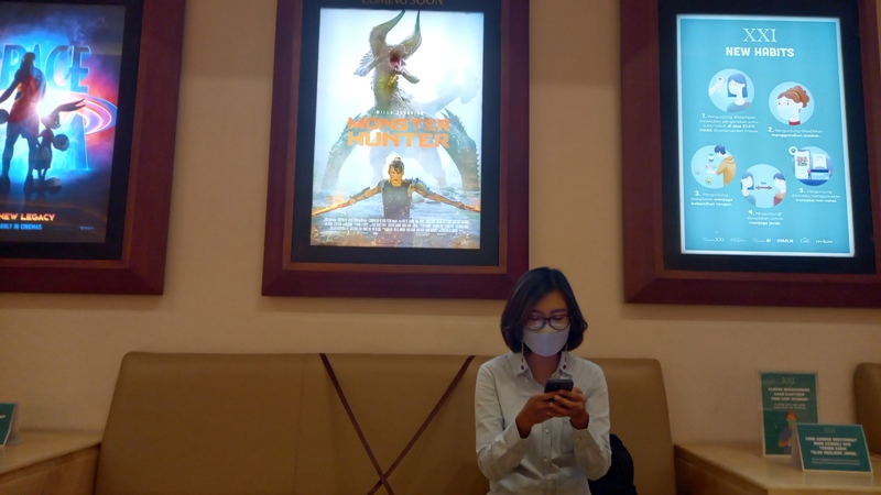Situasi bioskop XXI Grand City Kota Surabaya