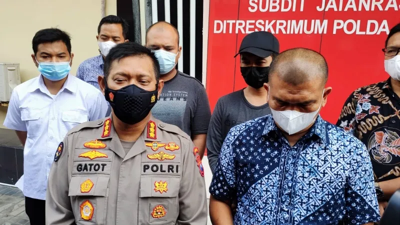 Polda Jatim Amankan Pelaku Penendang Sajen di Bantul Jogjakarta