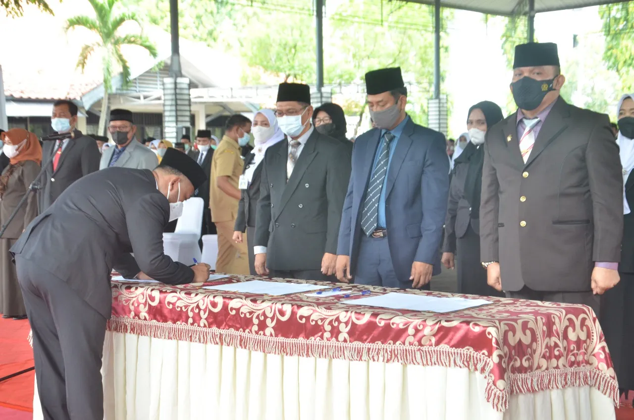 Ini Tujuan Bupati Gresik Fandi Akhmad Yani Lebur Sejumlah OPD dan Lantik 402 Pejabat
