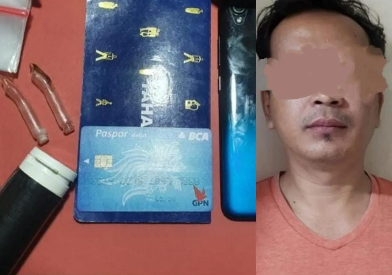 Simpan Kaleng Permen, Pria Babatan Wiyung Surabaya Diringkus Polisi