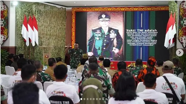 Korem 102/Pjg Gelar Mentoring bagi Generasi Muda dan Pelaku Usaha di Kampung Berkah