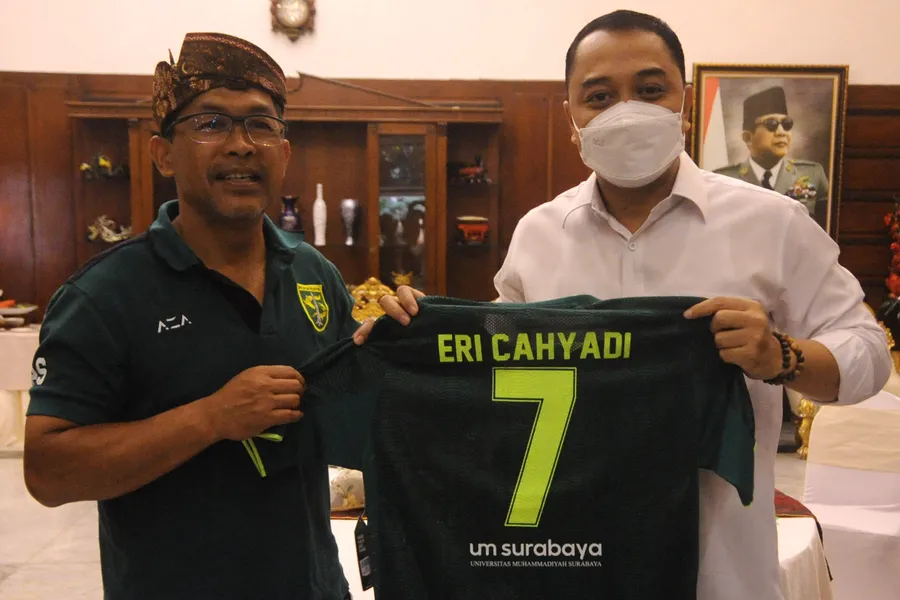 Wali Kota Surabaya Eri Cahyadi Dukung Persebaya Berlaga di Liga 1