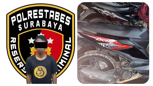 Empat Kali Gondol Motor, Residivis Kambuhan Diringkus Polisi
