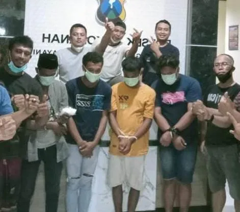 Antar Narkoba ke Sokobanah Sampang Madura, 4 Warga Jember Ditangkap Polisi