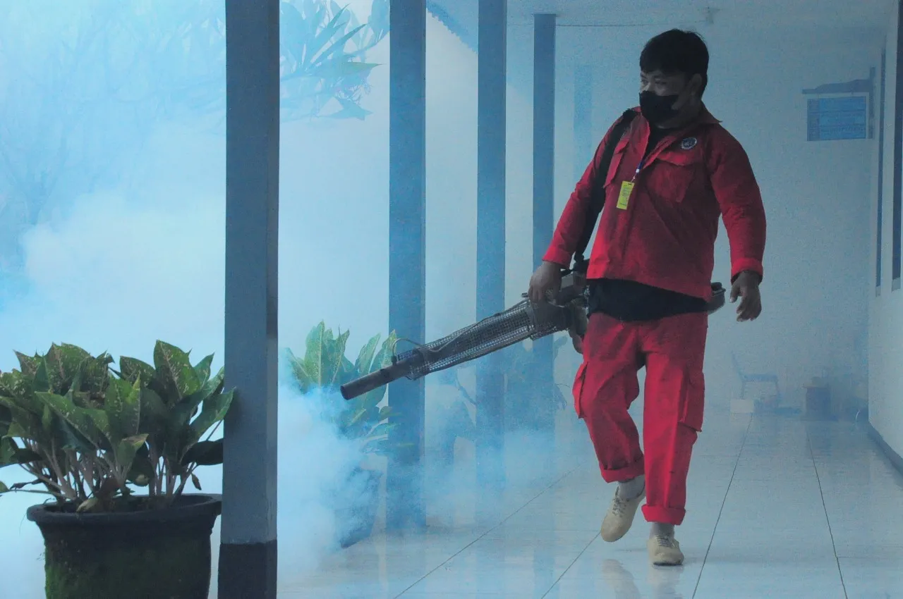 Penghuni Lapas Tulungagung Positif DBD, Dinkes Lakukan Fogging