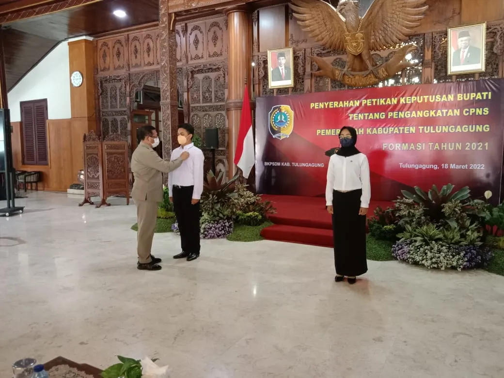 169 CPNS Terima SK, Bupati Tulungagung : Tugas Berat Menanti