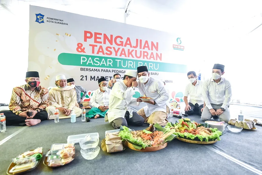 Wali Kota Eri Cahyadi Buka Pasar Turi usai 15 Tahun Mangkrak