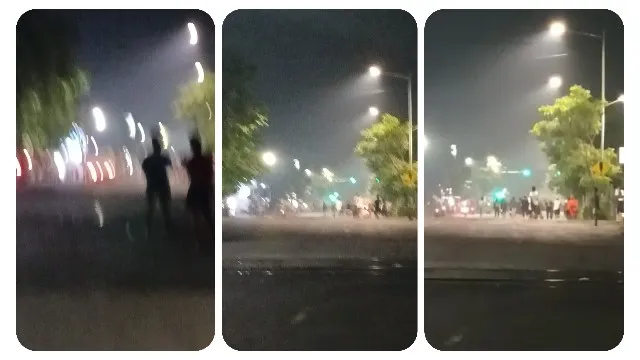 Jelang Sahur, Tawuran antar Pemuda Pecah di Jalan Ngaglik Surabaya