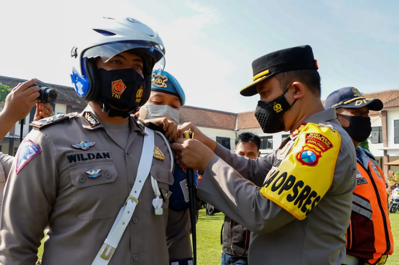 Polres Jombang Siagakan 362 Personil Dalam Pengamanan Idhul Fitri 1443 Hijriah