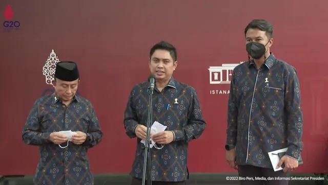 Presiden Jokowi Terima Audiensi Pengurus HIPMI