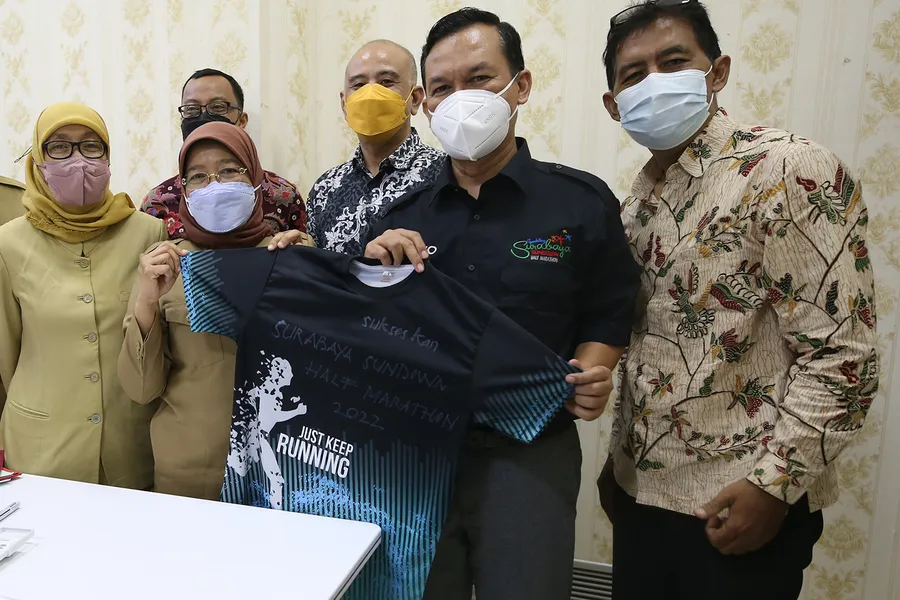 Pemkot-Inspiro Matangkan Konsep Surabaya Sundown International Marathon 2022
