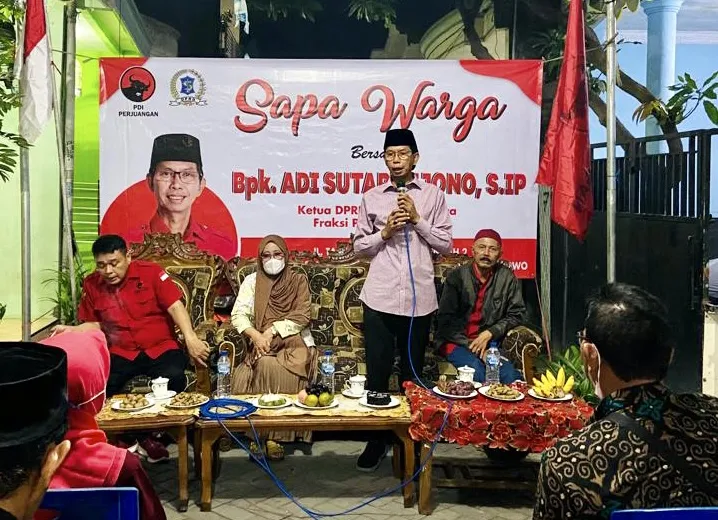 HJKS Ke-729, Ketua DPC PDIP Surabaya Rembuk Warga Tentang Pembangunan Kampung