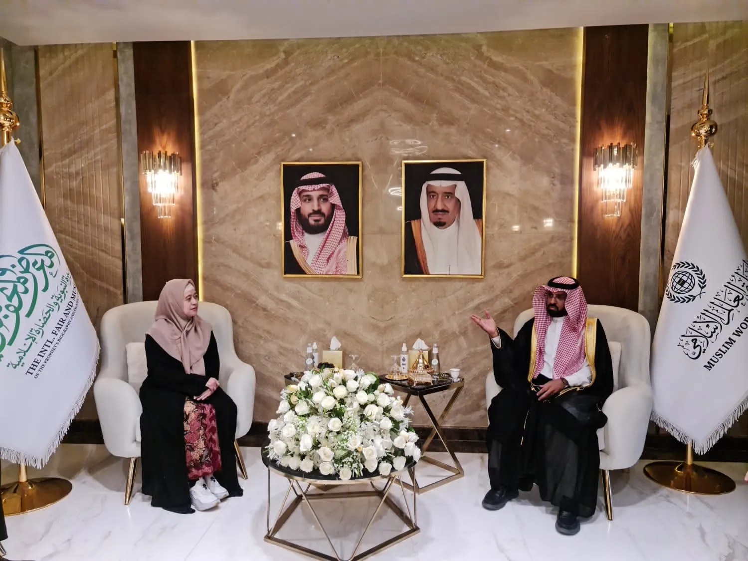Bertemu Liga Muslim Dunia Di Arab Saudi, Puan Harap Museum Nabi Muhammad Di RI Segera Terbangun
