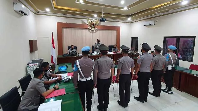 Langgar Kode Etik, Empat Anggota Polres Sumenep Diberikan Sanksi Tegas