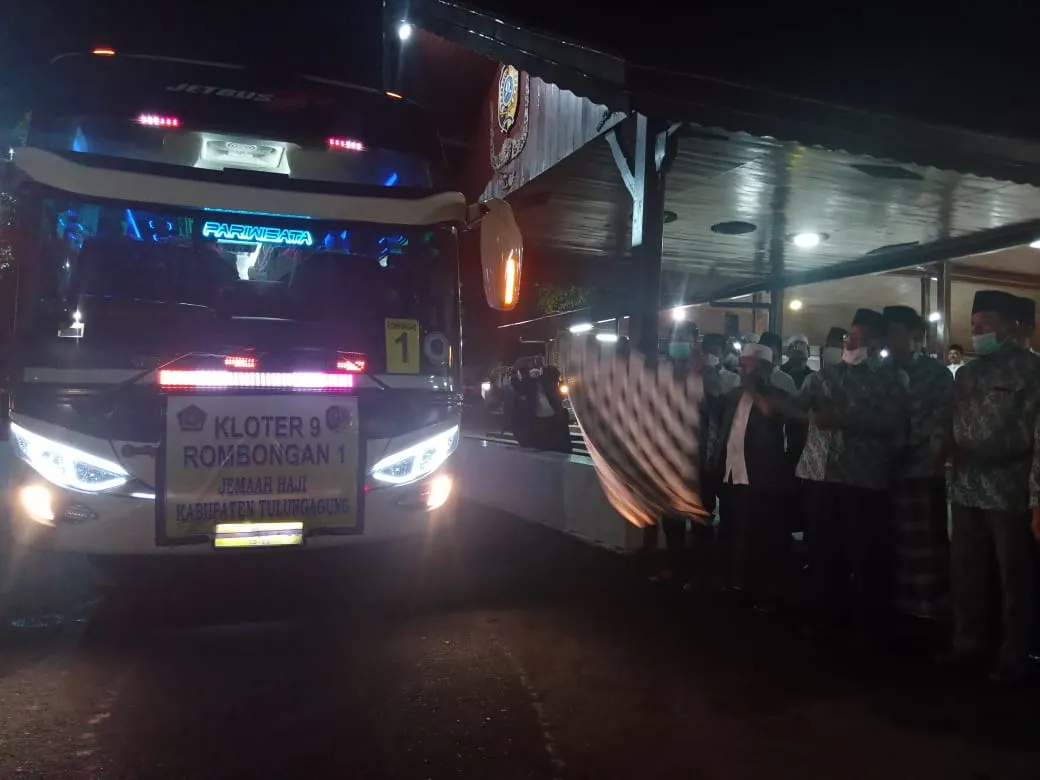 Bupati Tulungagung Lepas CJH, 6 Orang Gagal Berangkat Tahun Ini