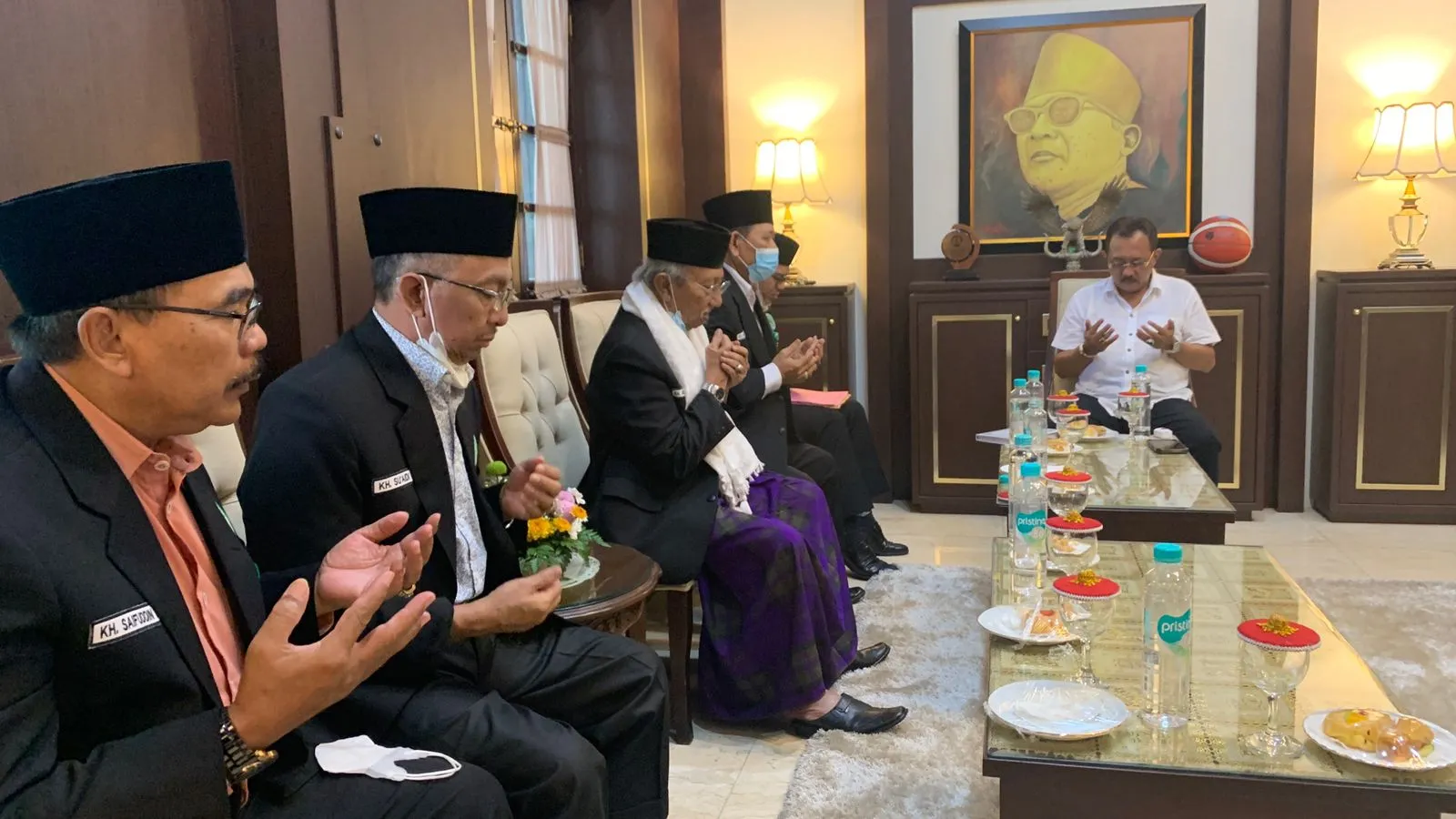 Pengurus MUI Kota Surabaya Silaturahim Ke Wakil Walikota Armuji, Doakan Kepemimpinan Surabaya Bawa Ke Baldatun Thayyibatun Wa Rabbun Ghafur