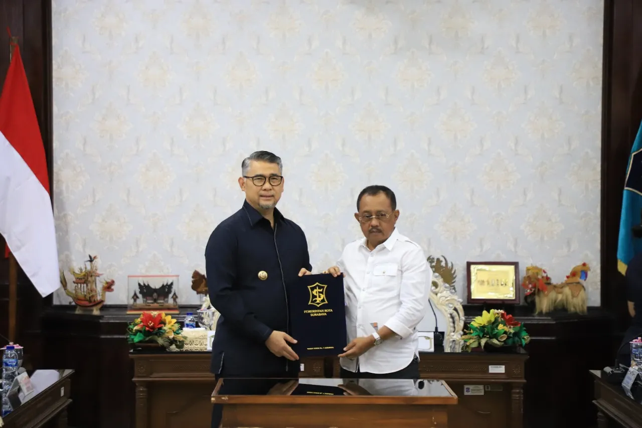Terima Kunjungan Walikota Jambi, Wakil Walikota Armuji Sharing Pengalaman Pengelolaan Sumber Daya Manusia