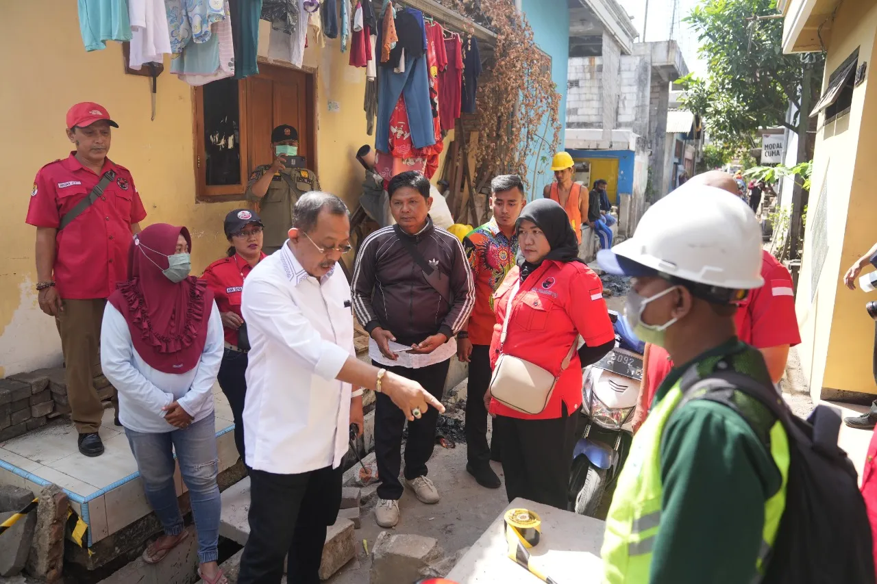 Wakil Walikota Armuji Gencar Turun Lapangan Pastikan Infrastruktur Kampung Selesaikan Masalah Banjir