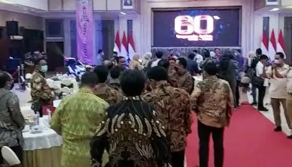 Ditengah Duka Atas Tragedi Kanjuruhan, Sejumlah Pejabat Asyik Berjoged Di Pesta Ultah Bapenda Jatim